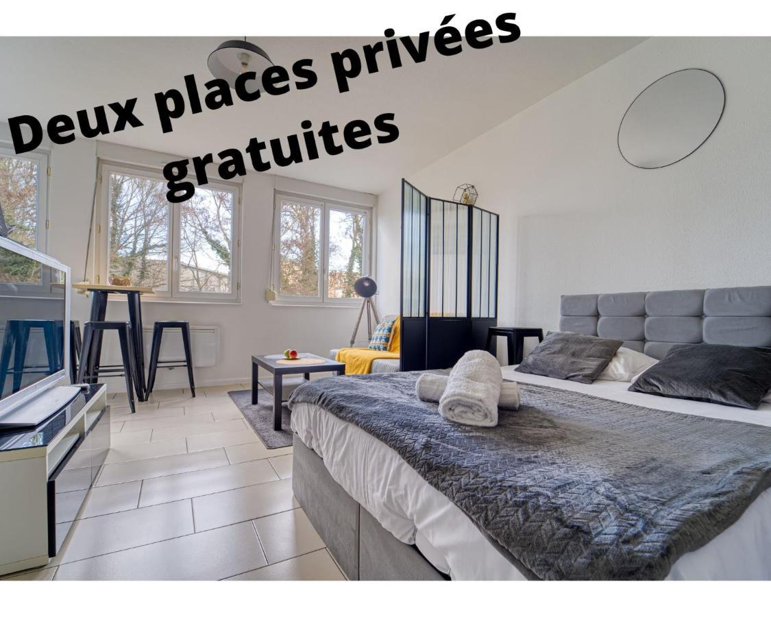Le Muse Quartier Ville Proche Transport Parking Prive Un-Sejour-A-Part Metz Bagian luar foto
