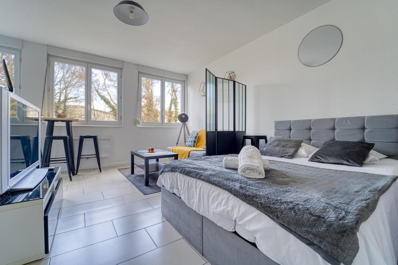 Le Muse Quartier Ville Proche Transport Parking Prive Un-Sejour-A-Part Metz Bagian luar foto